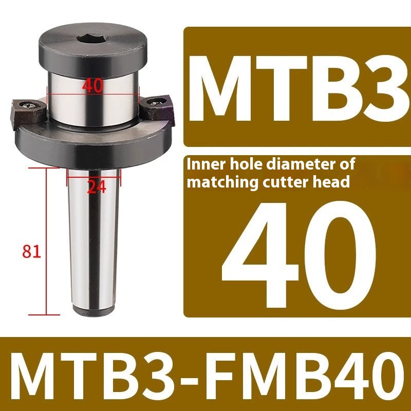 2092-Machine tool accessories Milling machine accessories Milling cutter head shank Morse 3 boom NT spindle taper MT3-22/27 Shandong Denso Pricision Tools Co.,Ltd.